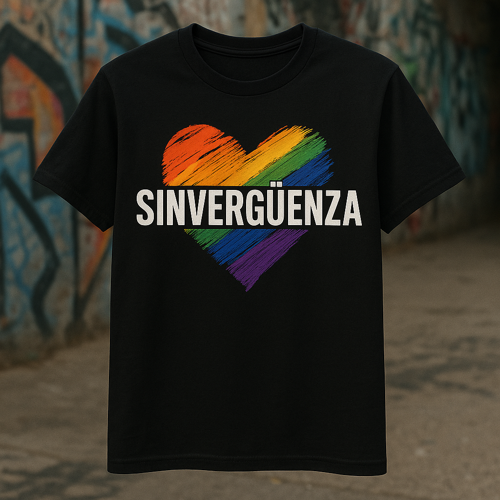 🖤 Camiseta SINVERGÜENZA
